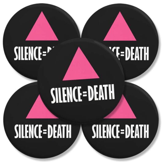 5-PACK: "Silence = Death" Button